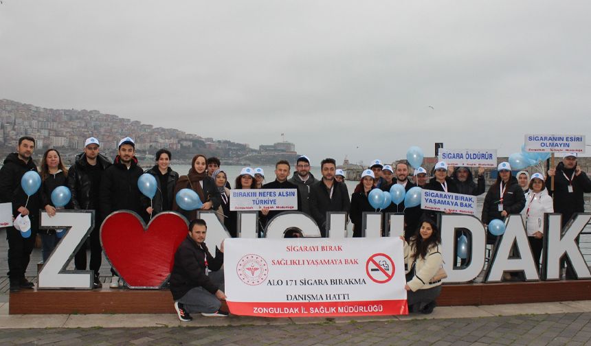 'Dünya sigarayı bırakma' etkinlikleri kapsamında bir dizi etkinlik yapıldı