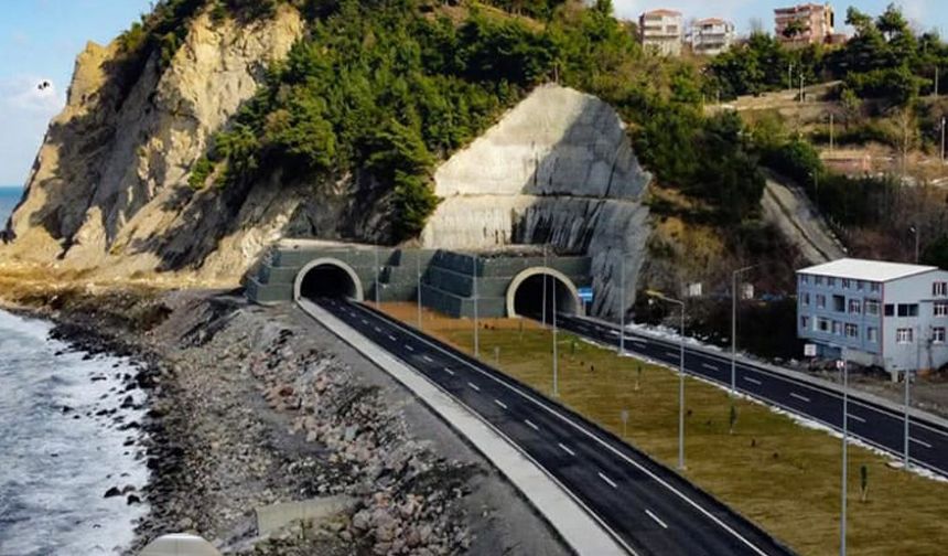 Zonguldak-Kilimli Yolu ve Teoman Duralı tünelleri 4 yıldır hizmet veriyor