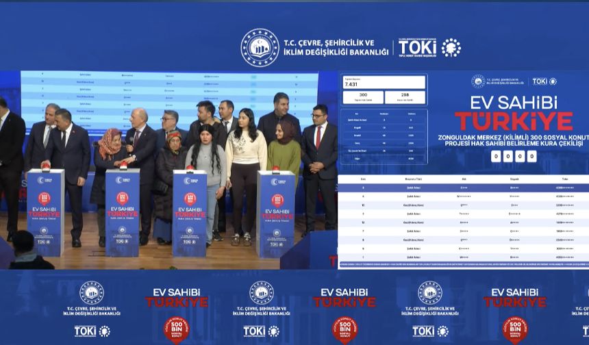 Şehit Aileleri ve Gaziler direk Konut sahibi oldu...