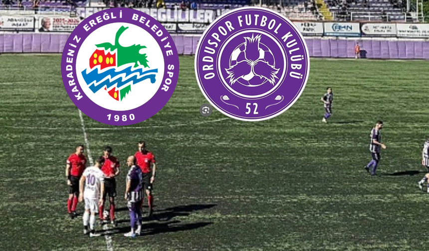 Kdz. Ereğli Belediyespor:1 Orduspor:0