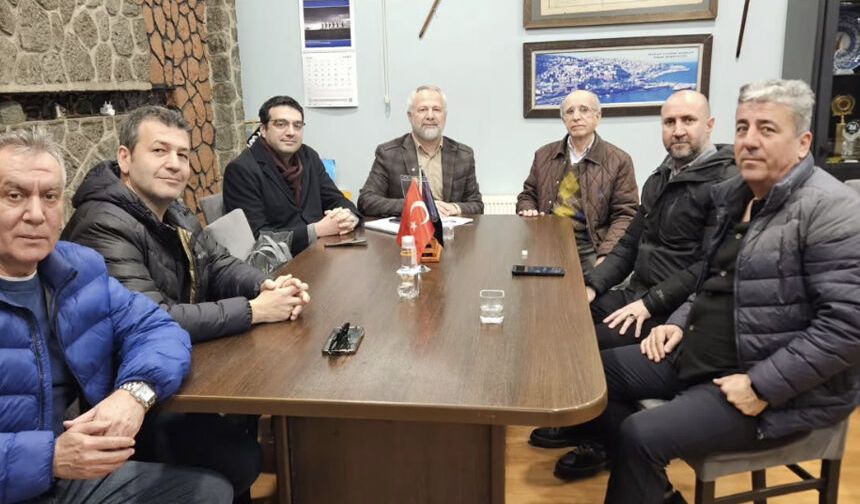 Çağdaş Hekimler’den Maden Mühendisleri Odası’na ziyaret