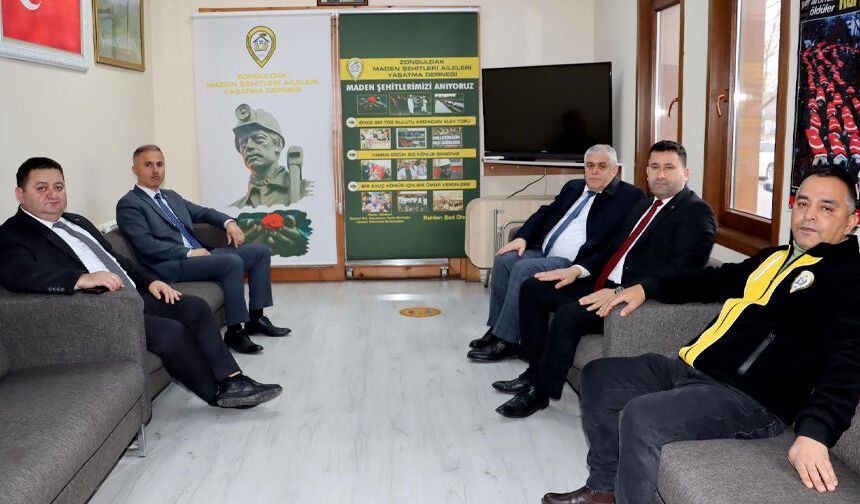 GMİS'den Maden Şehidi Ailelerine ziyaret