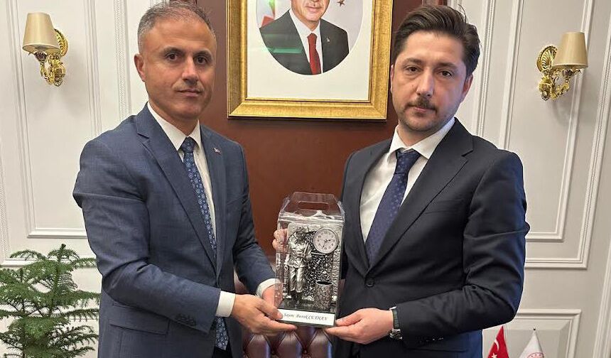 Mutlu'dan Bakan Yardımcısı Ceyhan'a hayırlı olsun ziyareti