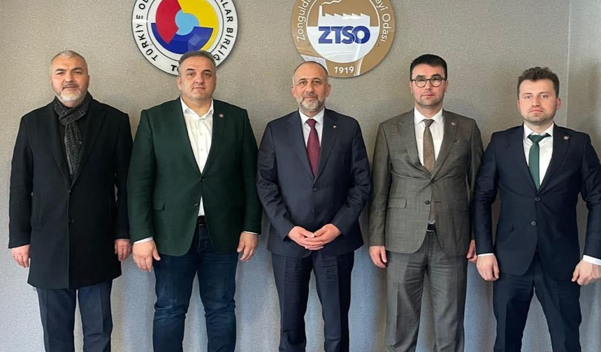 ZONDEF'den TSO Başkanı Demir'e ziyaret