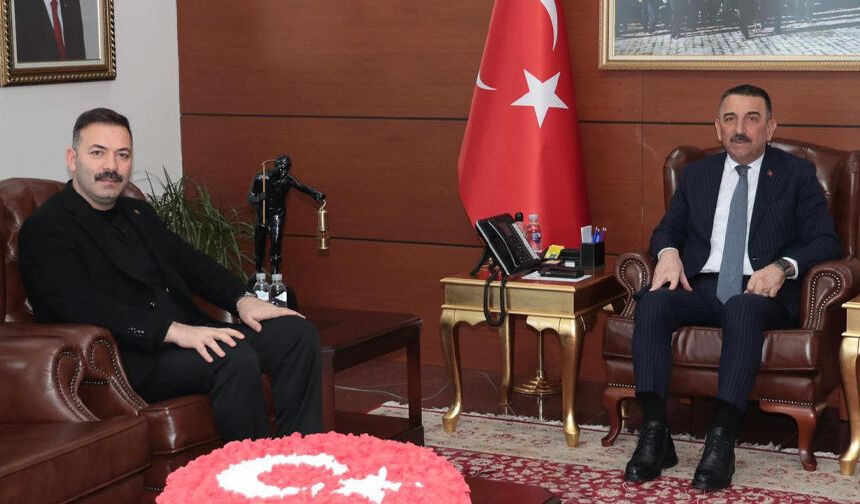 AK Parti İl Başkanı Çağlayan'dan Vali'ye ziyaret