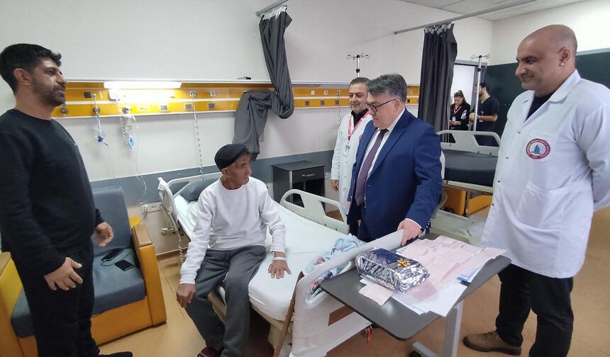 Rektör Özölçer'den BEUN hastanesine ziyaret