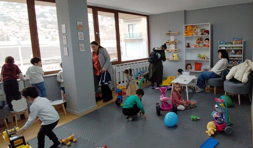 Zonguldak'ta Yapboz çocuk evi hizmete girdi...