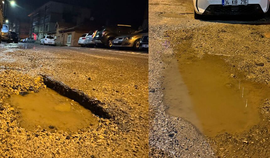 Zonguldak’ın göbeğinde yol rezaleti!