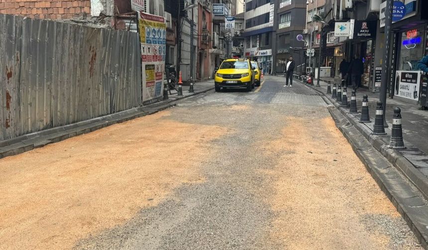 Zonguldak’ta o yol yeniden çöktü