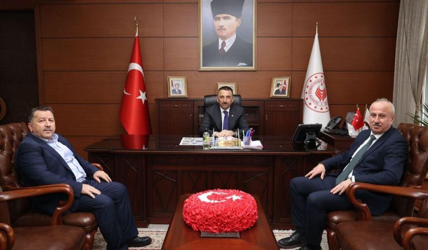 Valilikte Alaplı zirvesi... Çalışmalar masaya yatırıldı...