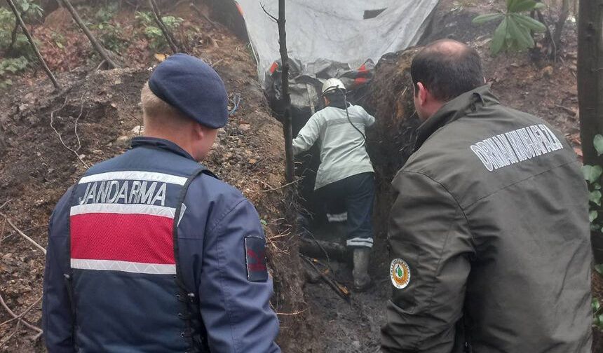 5 Kaçak maden ocağı imha edildi…