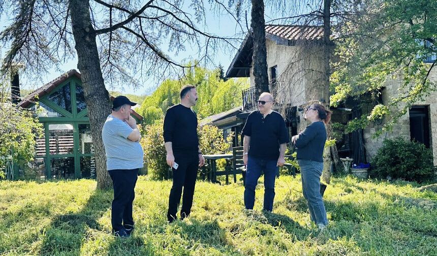 Çağlayan’dan çiftlik ziyareti: “Üretime destek sürecek”