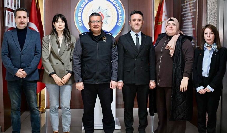 AK Parti Merkez İlçe Başkanı Köroğlu’ndan Polis Haftası ziyareti