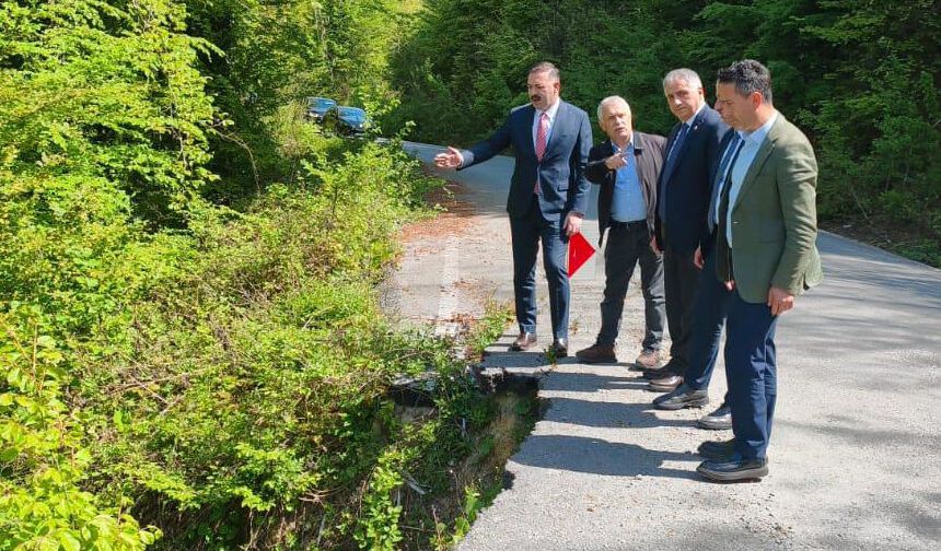 AK Parti heyeti Kardeşler Köyünde incelemelerde bulundu