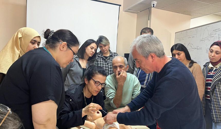 Yenidoğan canlandırma eğitimi sona erdi