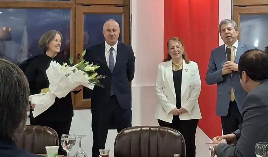 Kozlu kaymakamına veda programı düzenlendi