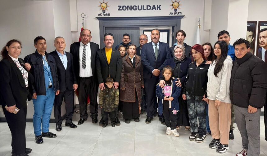 İlçe Başkanı Köroğlu, Roman vatandaşları ağırladı