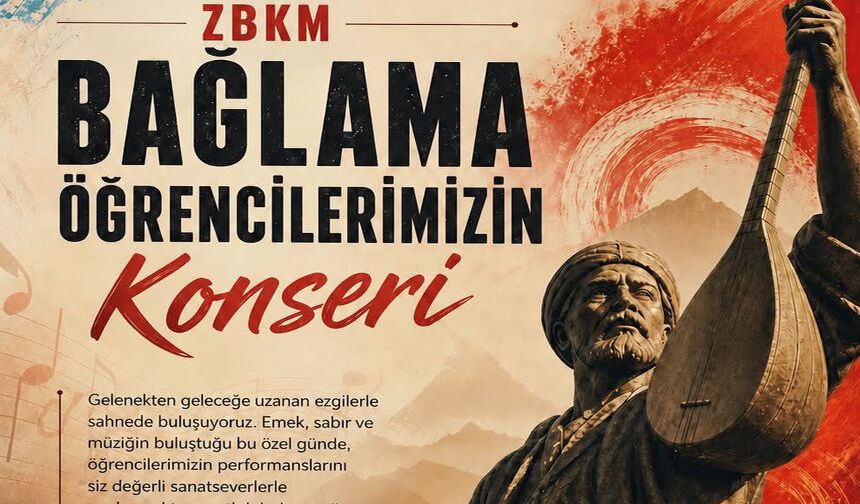 Bağlama öğrencilerinden müzik şöleni