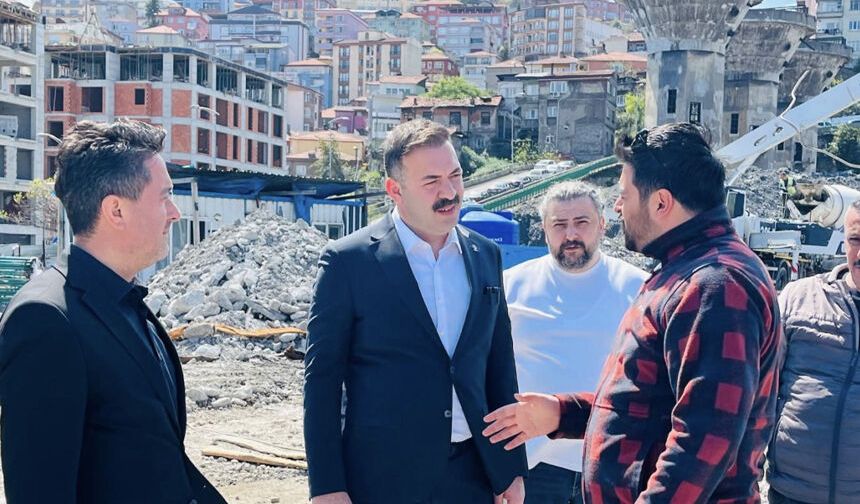 Lavuar inşaatı yeniden başladı