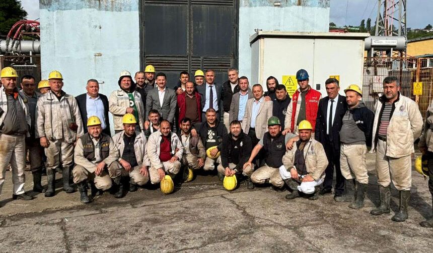 GMİS Yönetimi madenciyle başramlaştı