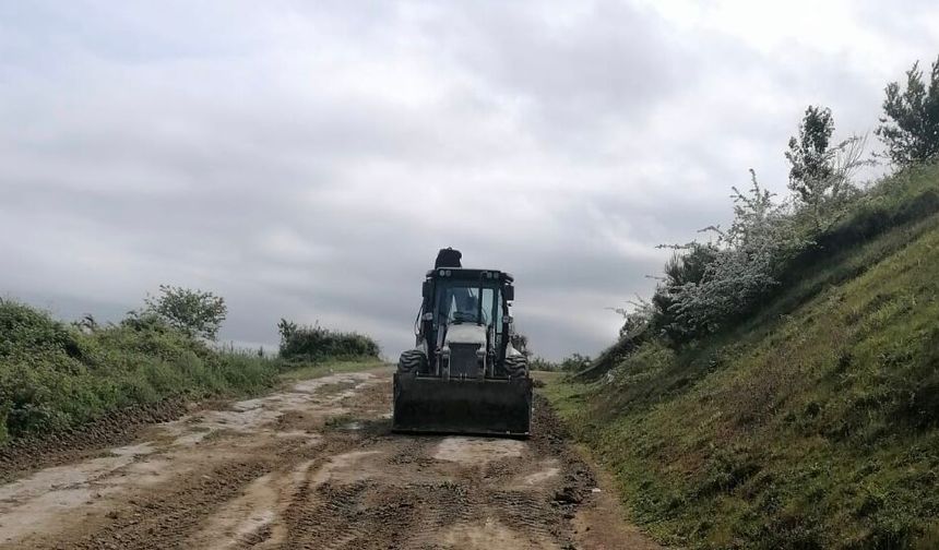 Yamaç paraşütü pistinde çalışma başladı