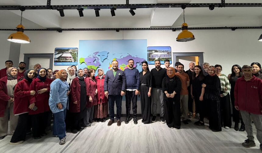 Elcab Kablo’da bayramlaşma geleneği sürdü