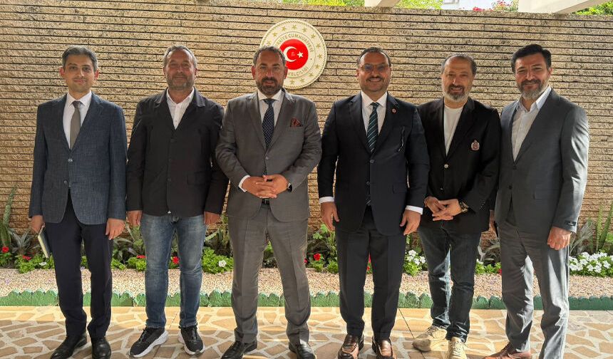ZONSİAD'dan Fas Büyükelçisi Mustafa İlker Kılıç'a ziyaret