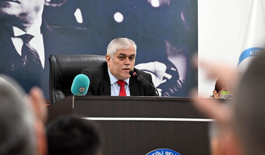 Ereğli Belediye Meclisi Mayıs ayı toplantısı yapıldı