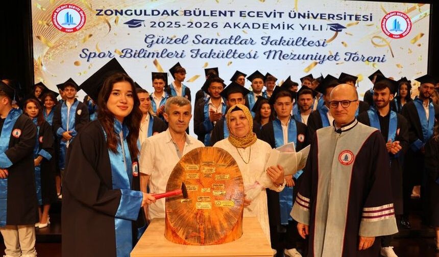 BEUN’da mezuniyet sevinci; Güzel Sanatlar ve Spor Bilimleri Fakülteleri yeni mezunlarını verdi