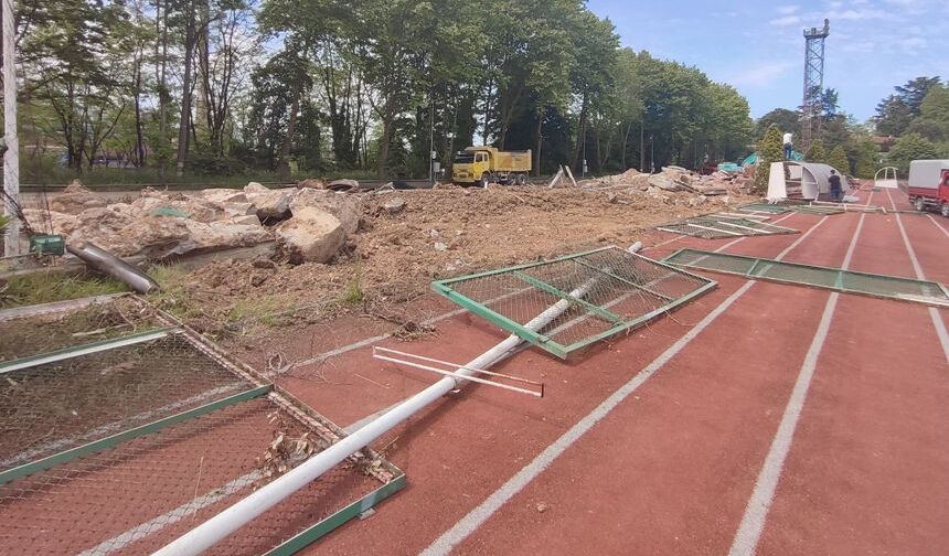 Erdemir stadı yenileniyor: Çalışmalar başladı