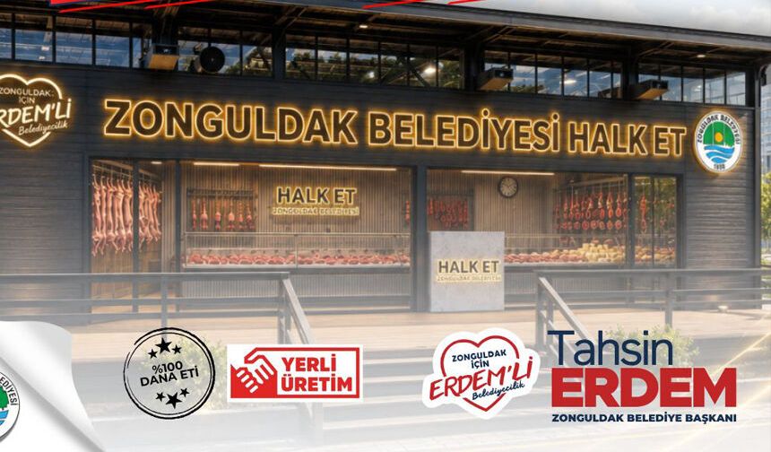 Zonguldak Belediyesi 'Halk Et Satış Noktası'nı açıyor