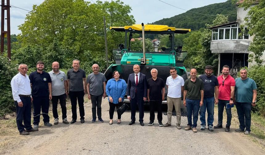 İl Özel İdaresi asfalt çalışmalarına başladı