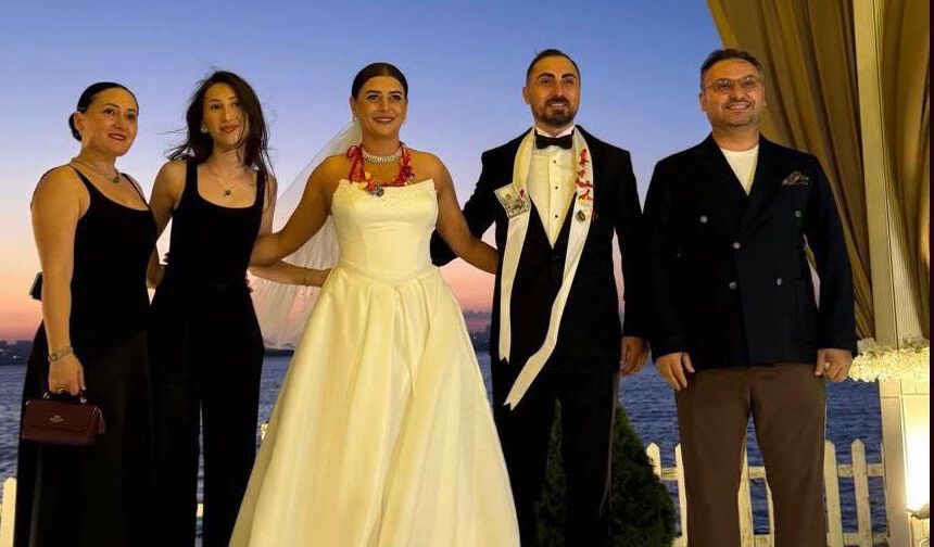 ZONSİAD Başkanı Nejdet Tıskaoğlu, yeğeninin mutluluğuna ortak oldu