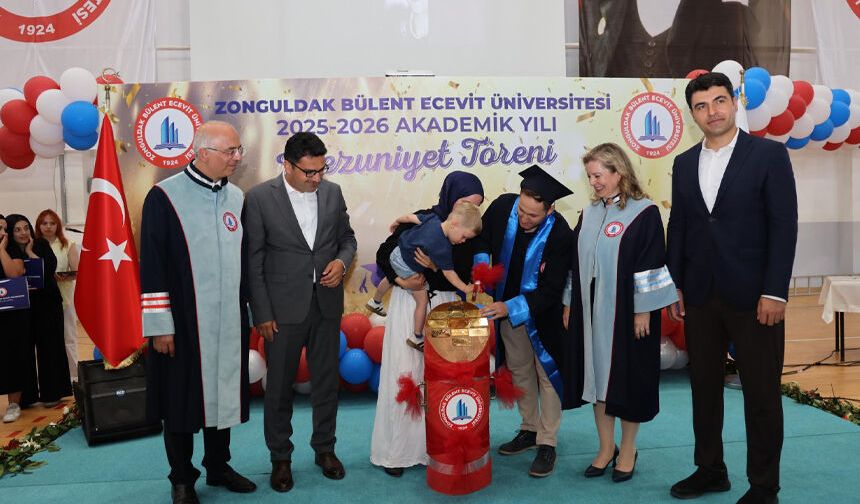 BEUN Alaplı Meslek Yüksekokulu mezunları coşkuyla geleceğe uğurlandı