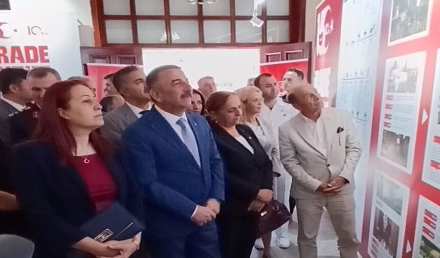 'İrade bizim, zafer bizim sergisi' açıldı