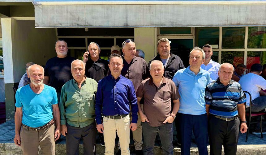 AK Parti Heyeti Çalca Mahallesi'nde düğün coşkusuna ortak oldu