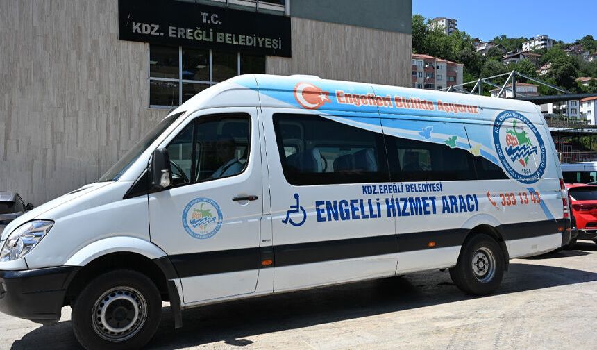 Ereğli Belediyesi, Engelliler için mesafeleri ortadan kaldırdı