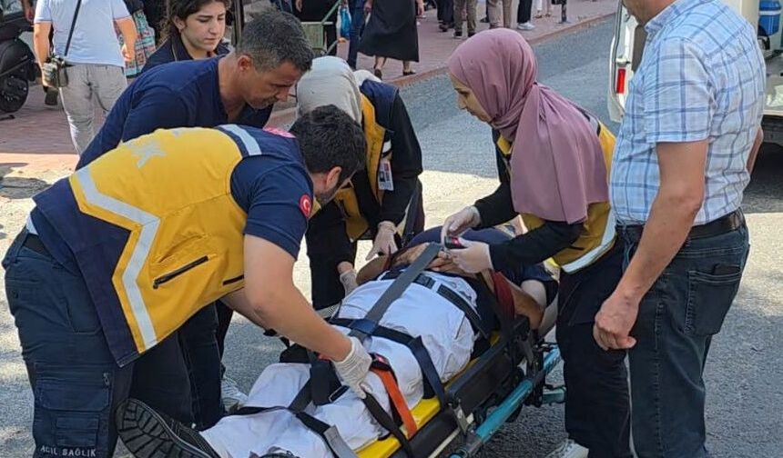 Ereğli'de trafik kazası: Karşıya geçmek isteyen yaya yaralandı