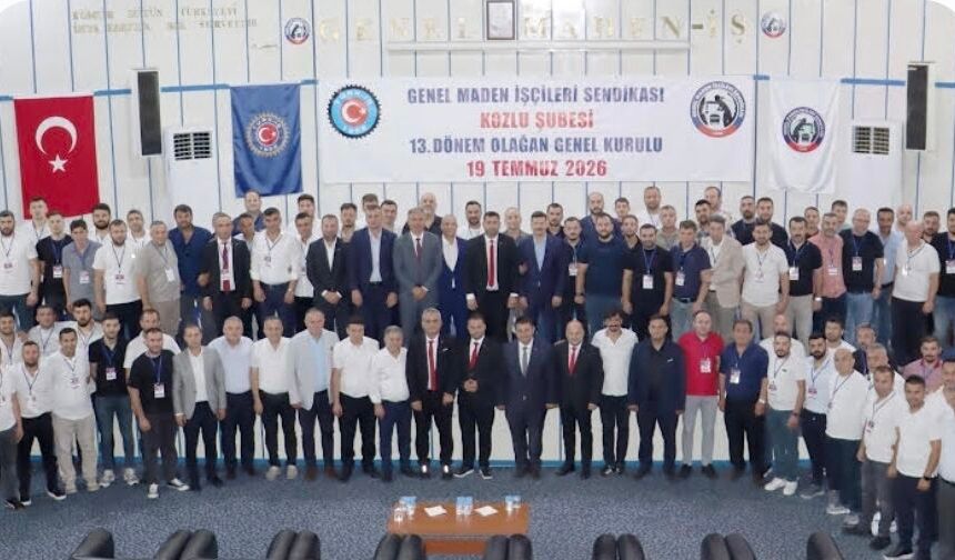 GMİS Kozlu Şube Genel Kurulu yapıldı