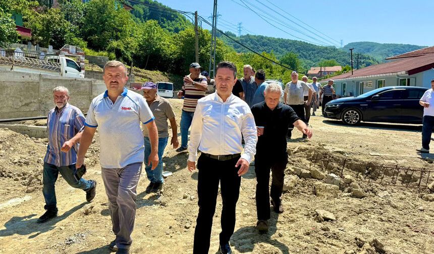 Sezer Köroğlu'ndan Olukyanı Köyü'ne ziyaret
