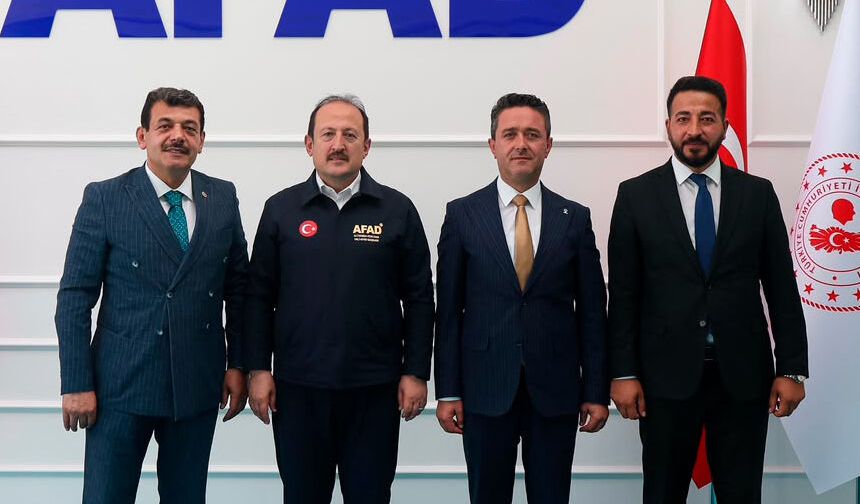 Zonguldak'ın Afet öncelikleri AFAD Başkanlığı'nda masaya yatırıldı