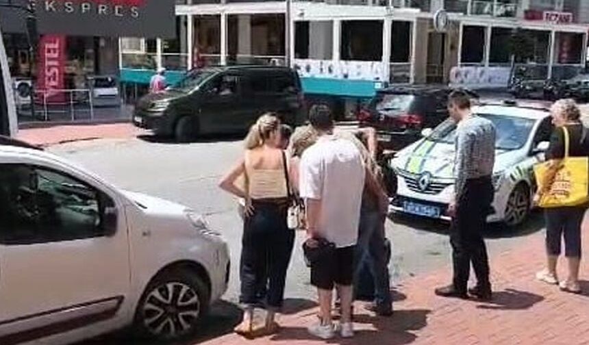 Scooter kazası: Kontrolünü kaybeden sürücü yaralandı