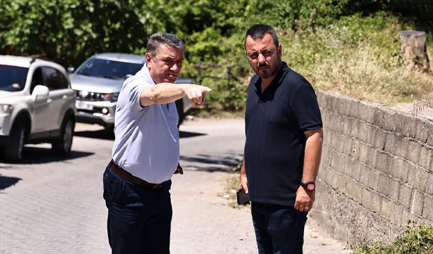 Başkan Tahsin Erdem Yenimahalle'de incelemelerde bulundu