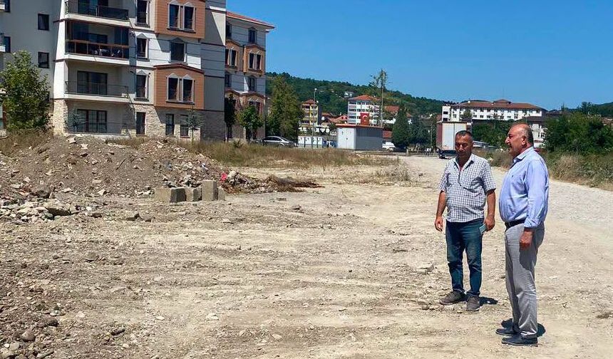 Başkan Vedat Öztürk imar yolu çalışmalarını yerinde inceledi