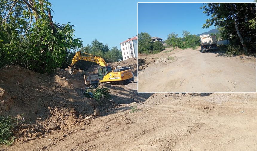 Mahalle çakıl ocağına döndü!