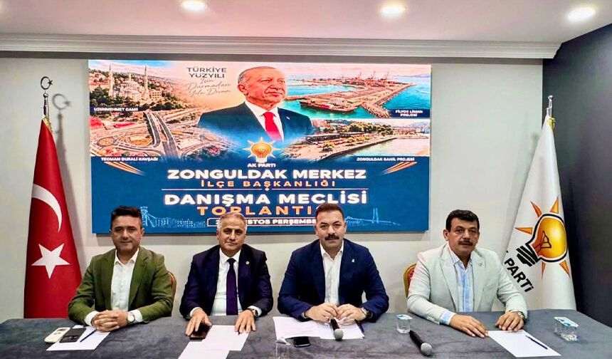 AK Parti Zonguldak Merkez İlçe Başkanlığından Danışma Meclisi toplantısı