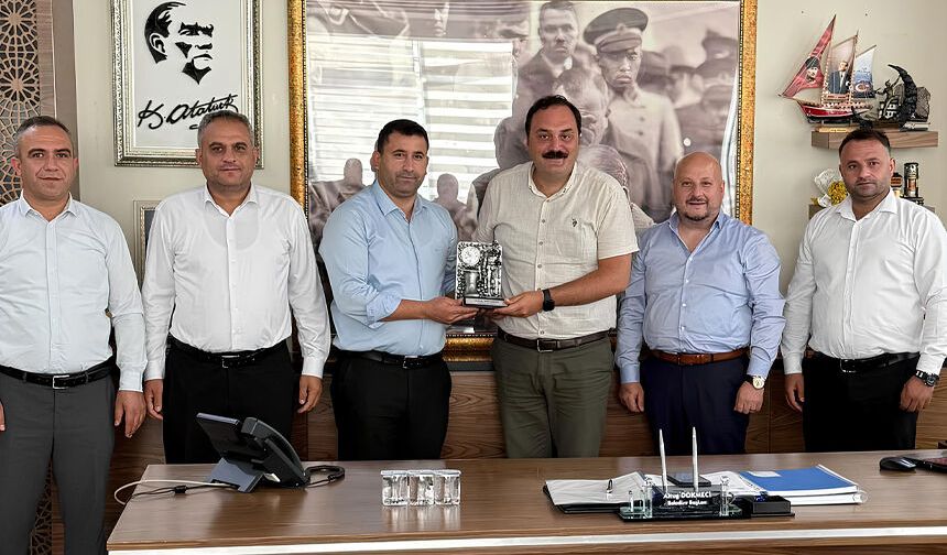 Arslanbuğa ve Kozlu Şubesinden Dökmeci'ye ziyaret