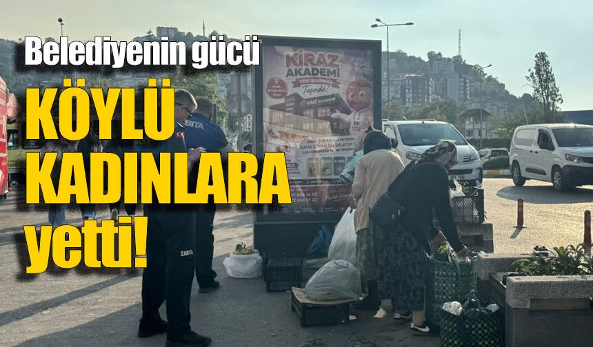Köylü kadınlarına yasak, market ve cafelere serbest!