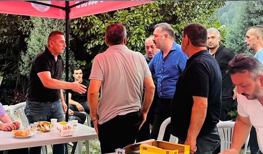 Hakan Ergin’in ailesine taziye ziyareti!