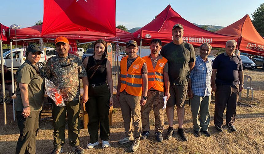 Dirgine'de Av Bayramı coşkusu